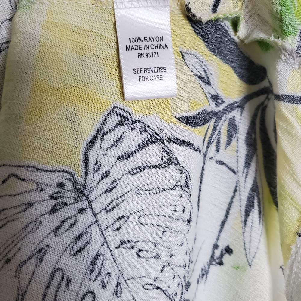 KAKTUS Dress Size M Summer Floral Tropical print. - Picture 13 of 14
